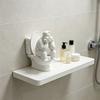 Funny Bathroom Thinker Statue Cute Desktop Small Ornament Toilet Thinker Figurine  Gift for Friends