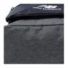 New Balance Large Capacity Student Fabric Laptop Backpack Unisex Backpack Gray Black NCGCB3F113