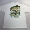 Camiseta Vintage Hanes Guy Harvey Bajo de Boca Grande Y2K Pez USA 2XL