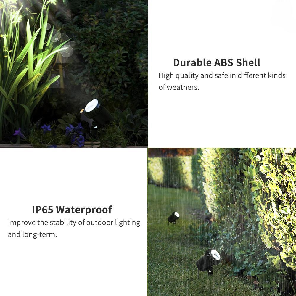 LED Pool Lights Waterproof Solar Powered Garden Pond Light Pathway Lawn Backyard Lighting Outdoor Security Landscape Lamp