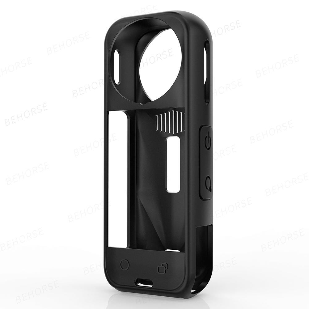 Action Camera Silicone Case For Insta360 X5 Anti-scratch Protective Lens Cover Sleeve Protector For Insta360 X5 Accessories