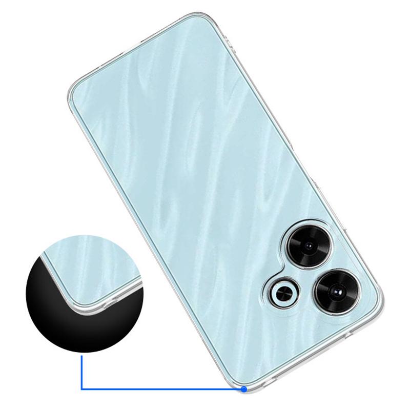

For Xiaomi Redmi 13 5G/13 4G TPU Case Ultra Thin Protective Phone Cover Clear A