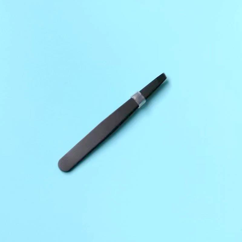 

Черный пинцет для бровей из нержавеющей стали - 90 мм Прецизионный инструмент для удаления волос