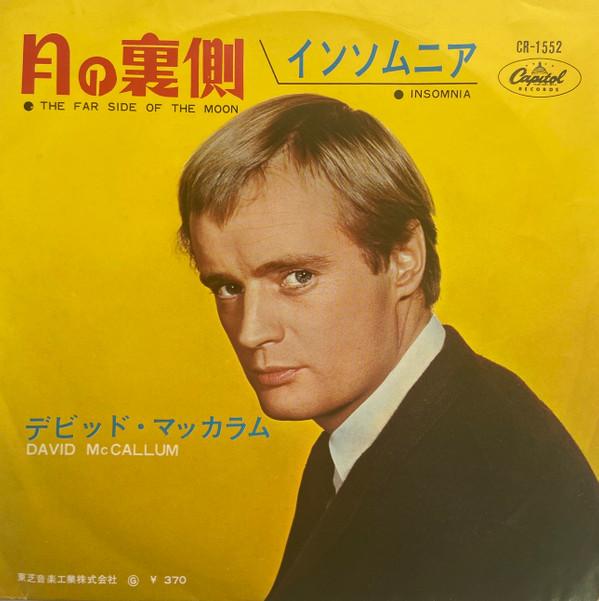 

7inch Record DAVID MCCALLUM - Far Side Of The Moon / Insomnia CR1552 CAPITOL 1966 Japan Pop Used