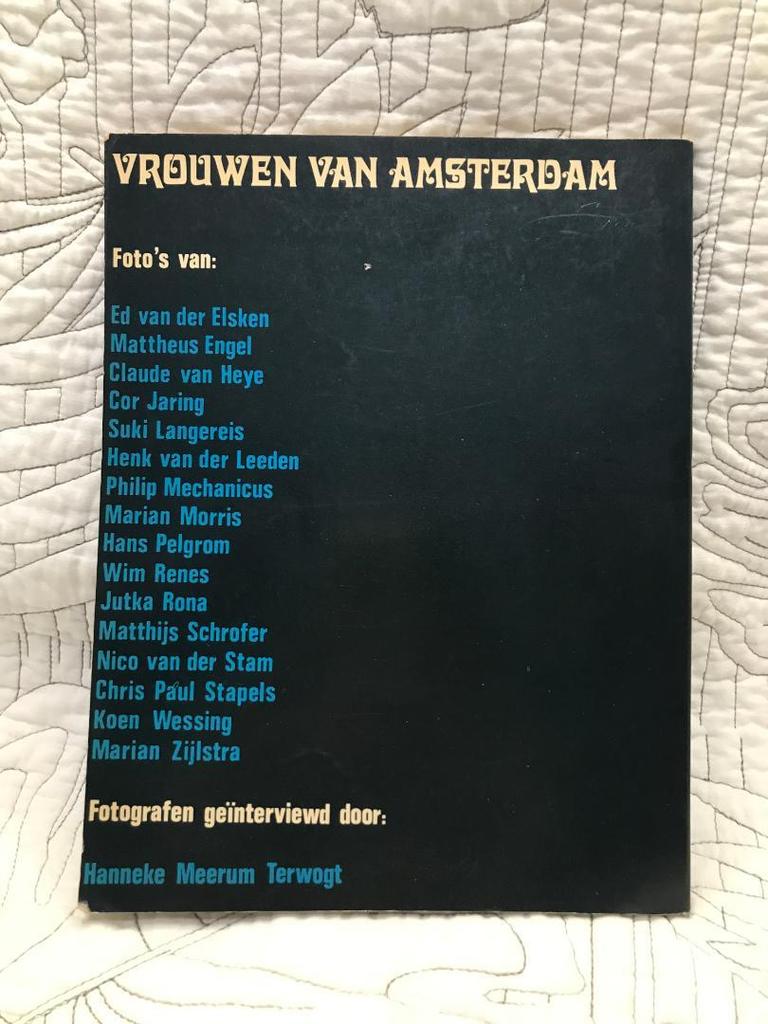 [USED] Photo book "Women of Amsterdam