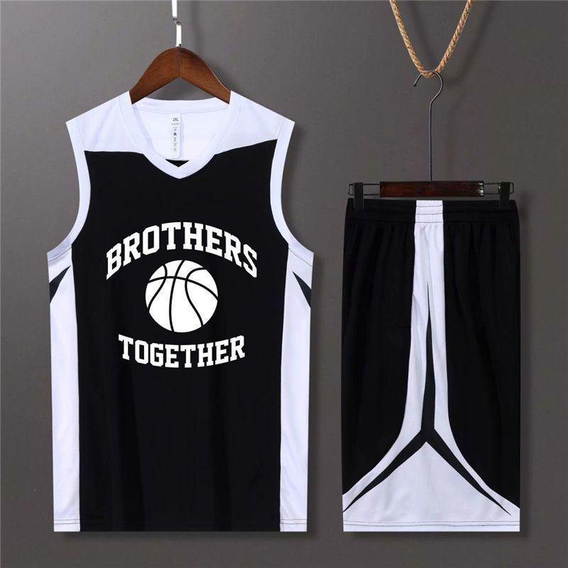 Set de Tricouri de Baschet cu Uscare Rapidă în Stil American pentru Bărbați - Vestă Sport de Vară