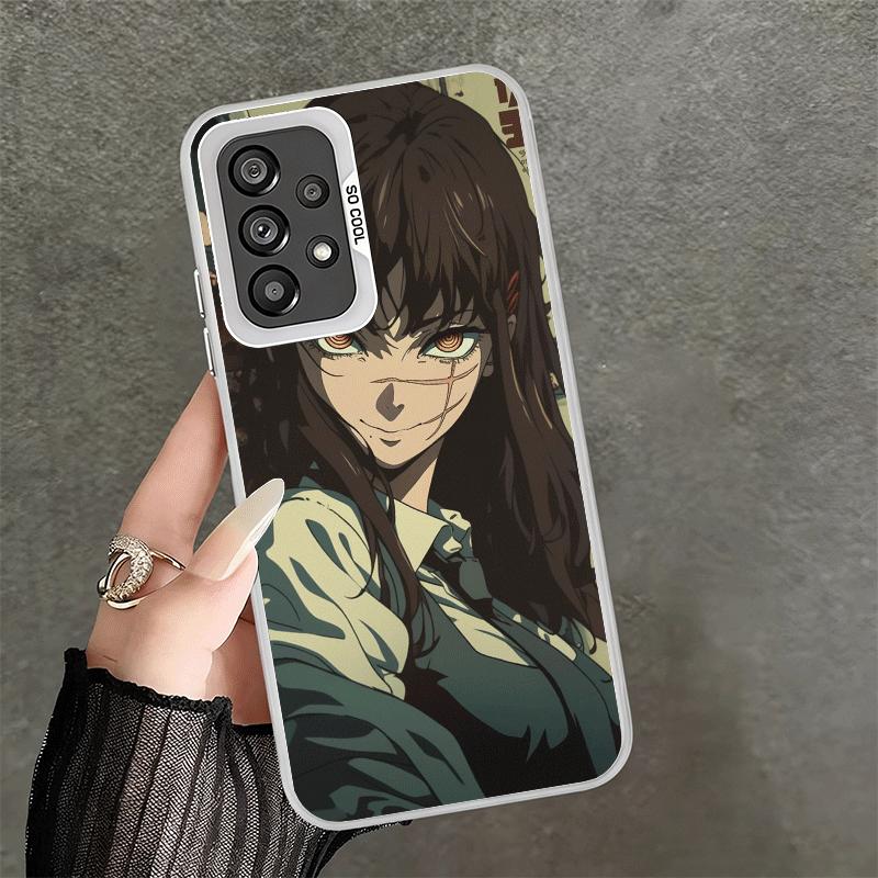Anime Character Yoru War CSM Soft Phone Case for Samsung A17 A16 A15 A14 A13 A57 A56 A55 A54 A53 A37 A36 A35 A34 A33 A26 A25 A24