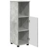 Bathroom Furniture Set Wall Mounted 3 Pcs Concrete Grey Particleboard