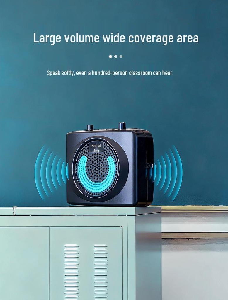Wireless Teaching Amplifier with Microphone - High Volume Speaker for Classrooms