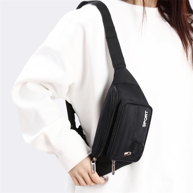 Marsupio Impermeabile da Uomo - Borsa Sportiva da Esterno ad Alta Capacità per Telefono/Portafoglio (Marsupio Resistente all'Usura)