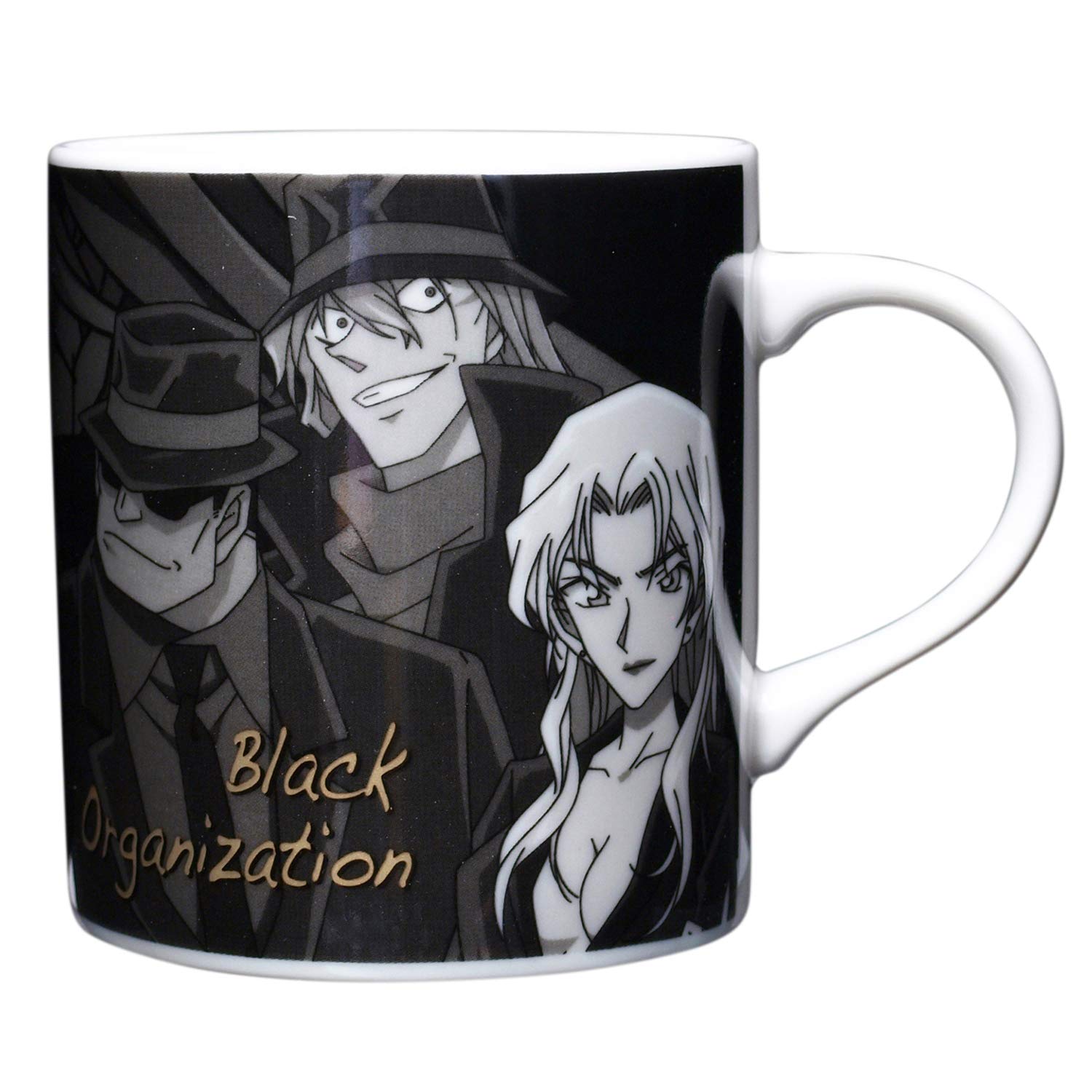 

Kanesho Pottery Detective Conan Monochrome Black Organization 024189 (Kaneshotouki) Mug,