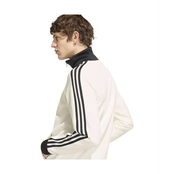 adidas Originals Solid Color Striped Stand Collar Zip Jacket Men Jackets KT-5045