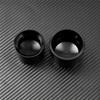4pcs Motorcycle Front & Rear Axle Nut Covers Caps Black For Harley Sportster XL Dyna Fat Bob FXDF Touring Electra Glide Softail