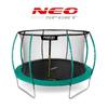 12Ft/374Cm Profiled Garden Trampoline With Internal Net Neo-Sport