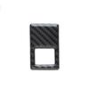 Luxury Carbon Fiber Car Front Warning Light Button Frame Cover For VW Golf 7 MK7