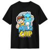 Tricou din Bumbac Pur Milo And Chip Pentru Bărbați Vară Tricouri Vintage Gât Rotund Tricou la Modă Supradimensionat Personalizat DIY Topuri