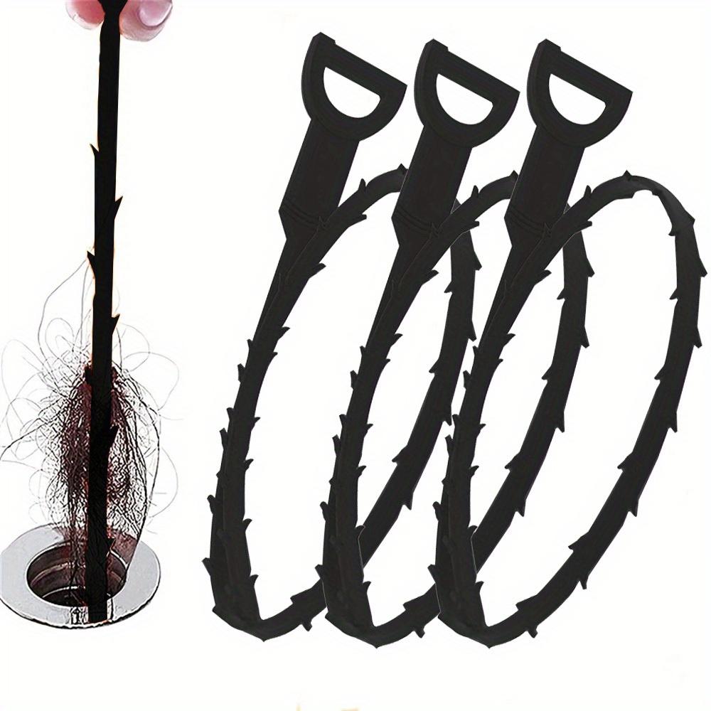 

3PCS Drainage Blockage Remover Shower Clean The Sink Snake Bathroom Accessories Hair Blockage Garbage Sewer Dredging Tools