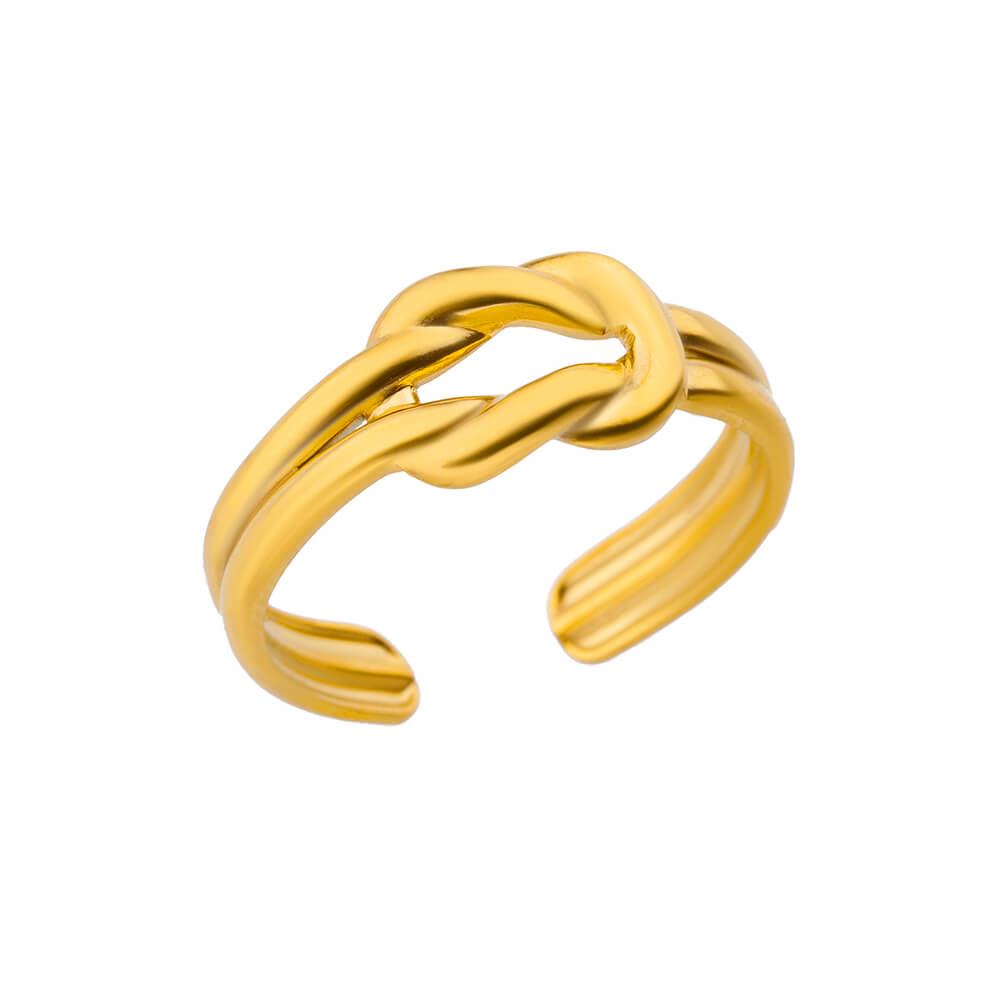 Ring for Women Stainless Steel Snake Gold Color Open Rings Female Vintage Jewelry Luxury Wedding Accessories Birthday Gifts