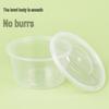Disposable Round Plastic Food Container with Lid (750ml, 300-Pack)