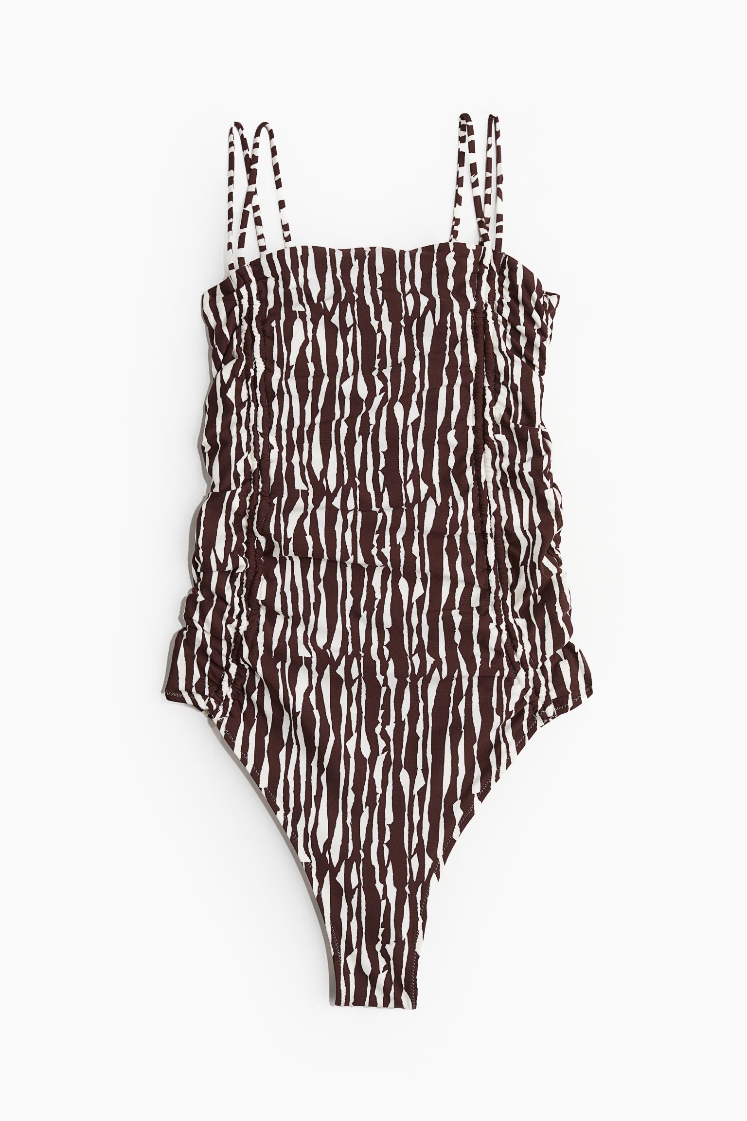 

Купальник с высоким вырезом