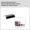 3-Slot Booster Card Storage Box Booster Pack Dispenser Acrylic Deck Storage Case Display Protector Container Organizer Box