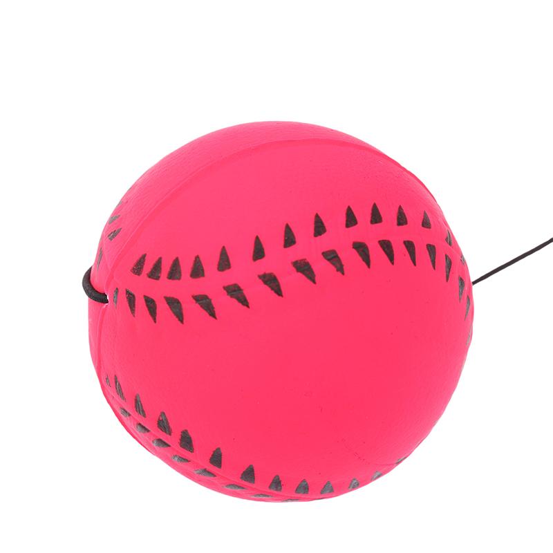 1Pc 6Cm Wrist Strength Training Ball Throwing Returned Balls Wrist Pitching Exercise Sports Portable Wrist Ball Throwing Trainer