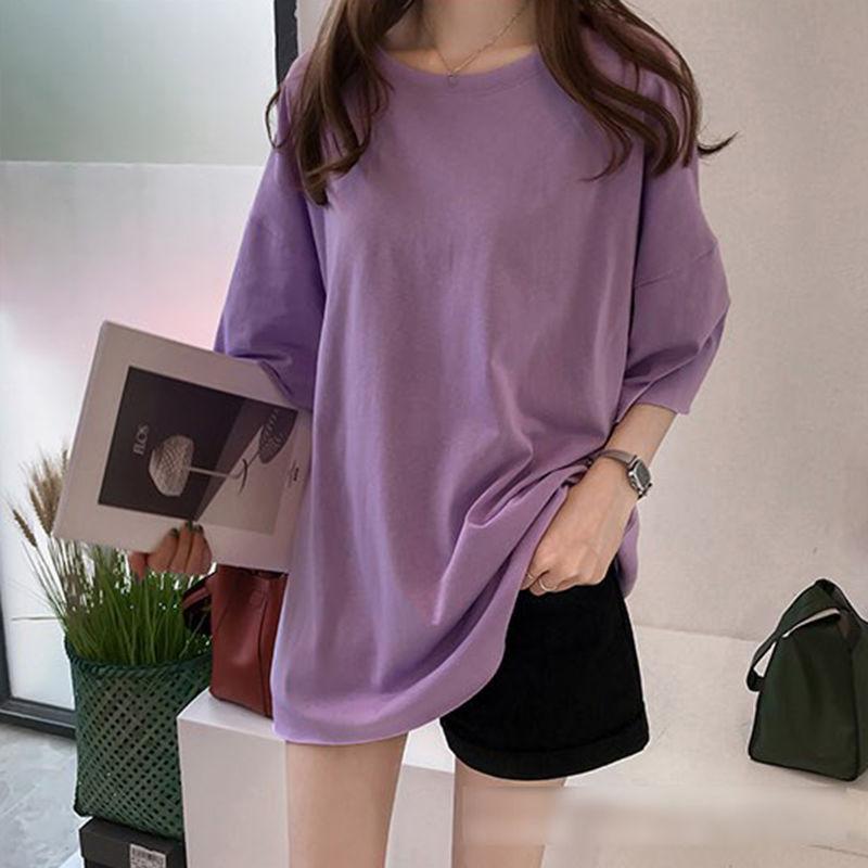 Summer Maternity & Nursing Tops: Loose Fit for Late Pregnancy