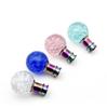 Universal Crystal Acrylic Gear Shifter Knob With 3 Adapters Ergonomic Design For Manual Automatic Transmission Vehicles