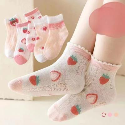 5 Paar Baby Mädchen Socken Frühling Sommer Baumwolle Neugeborenen Baby Kinder Cartoon Socken für Kinder Jungen Socken 0-12Y