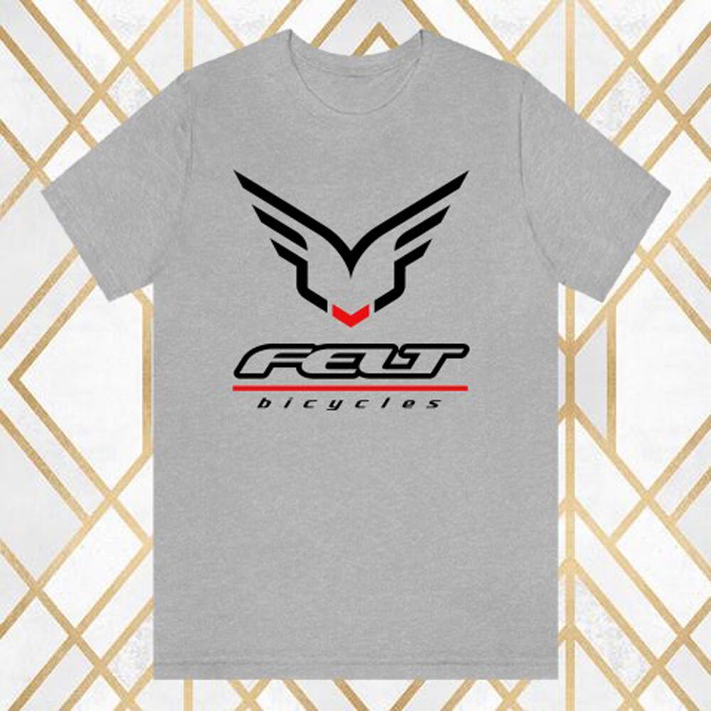 Felt Bicycles Bikes Bicycle Men Gray T-Shirt Size S 3XL XL