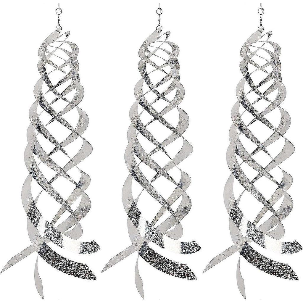 Rare Gem Bird Repellents, Bird Spiral Reflector, Reflective Bird Scare Rods, Ornamental Spinner Deterrent Control Device, Avoids Birds in Home and Ga