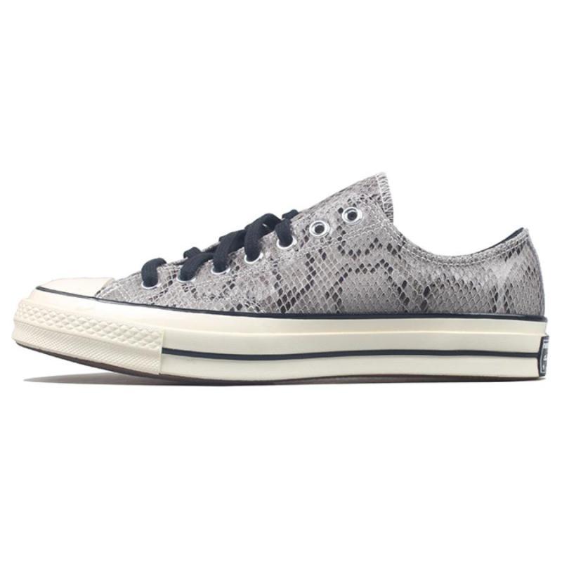 Converse 1970s All Star 70 Comfortable and Versatile Low-Top Espadrilles Unisex Grey