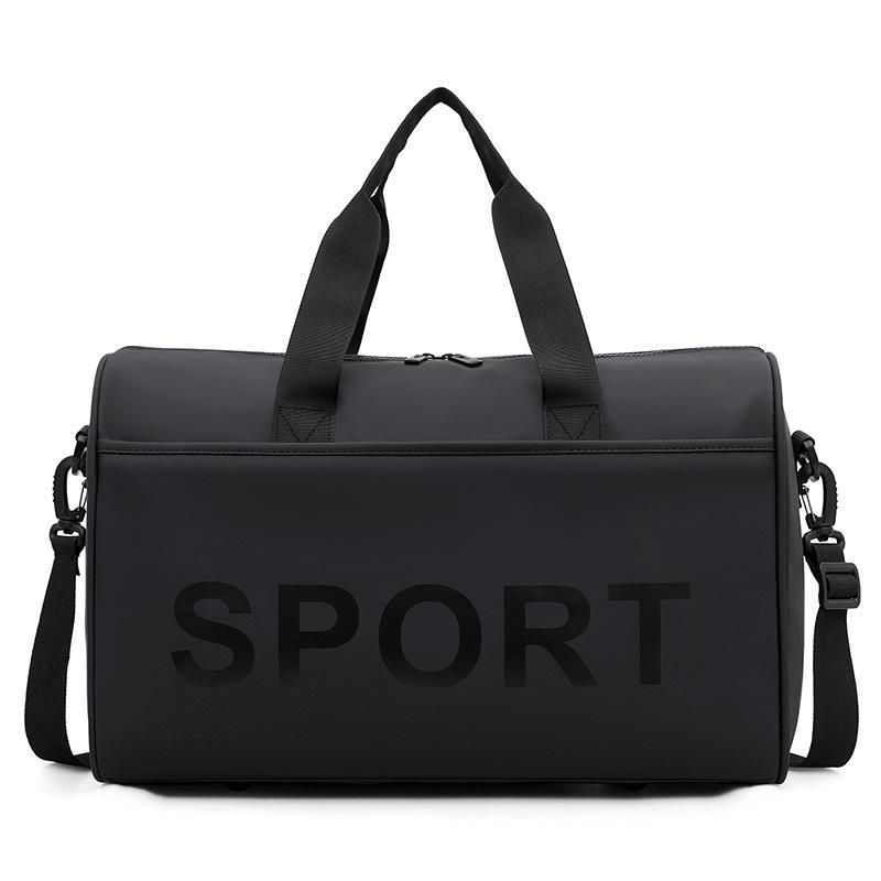 Bolsa de bagagem de mão de grande capacidade para viagens de negócios de curta distância para homens e mulheres, bolsa de armazenamento para viagem de saída, pode ser equipada com haste de tração