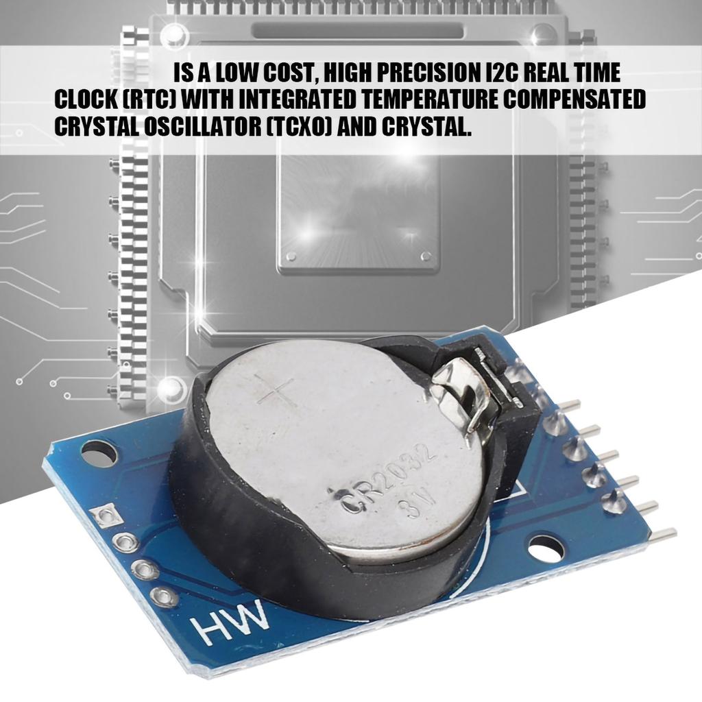 AT24C32 Module High Precision Clock Module With Battery&Leap Year Compensation