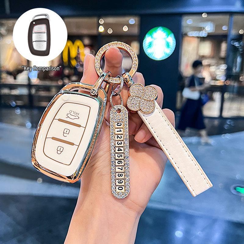 Hyundai Key Cover: Sonata, ix35, Langdong, Mingtu, ix25, Yue Dong, Reina, Elantra Key Shell Bag