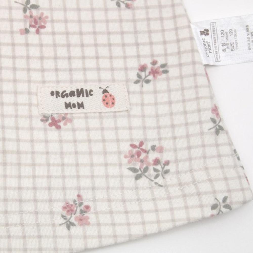 Organicmom Neo Girl Long Sleeve Kids Dress Pajamas Mifssw09