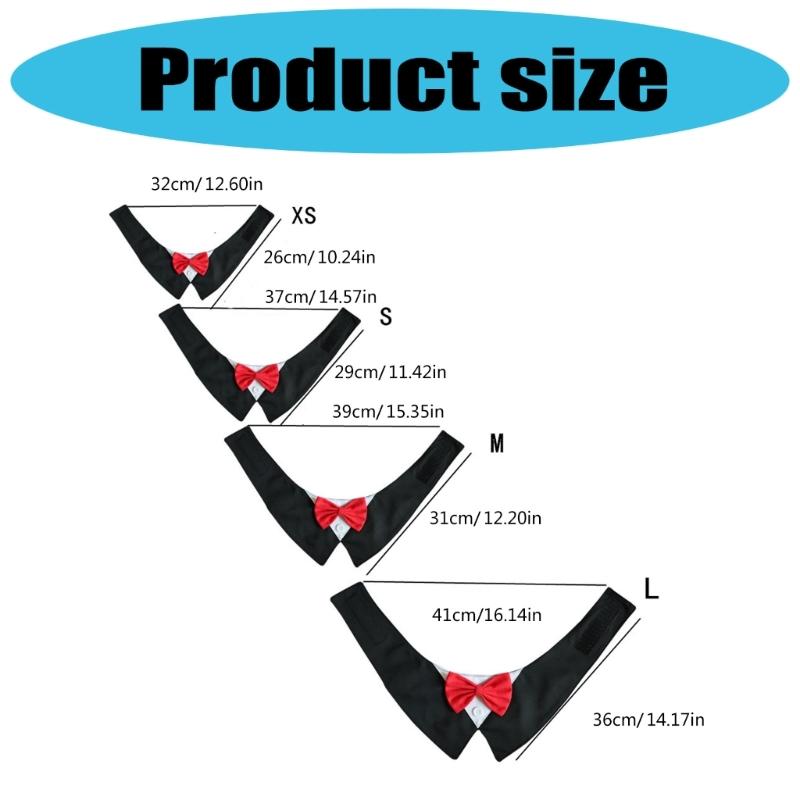 Classical BowTie Dog Necktie Soft Canvas Collar Decoration Gentlemen Pet Fashion Necktie Easy To Wear Pet Accessories