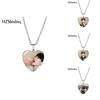 Gorgeous Bts Heart Shaped Necklace Featuring Park Jimin And Gold Plated Design