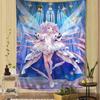 Puella Magi Madoka Magica Tapisserie de Dessin Animé Tapisseries Murales Bohèmes Mandala Décoration de Maison