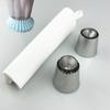 3pcs/1PC Cookie/Biscuit Ice Cream Pastry Tips Cake Mold Cake Decorating Tools Icing Piping Nozzles+ Cotton Pastry Bags Baking