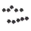 10Pcs Hy-C-24 Interruptor de Detecção 4Pin Mini Interruptor Deslizante Redefinir Micro Interruptor de Alternância Limite Vertical Colunar 12V 50Ma