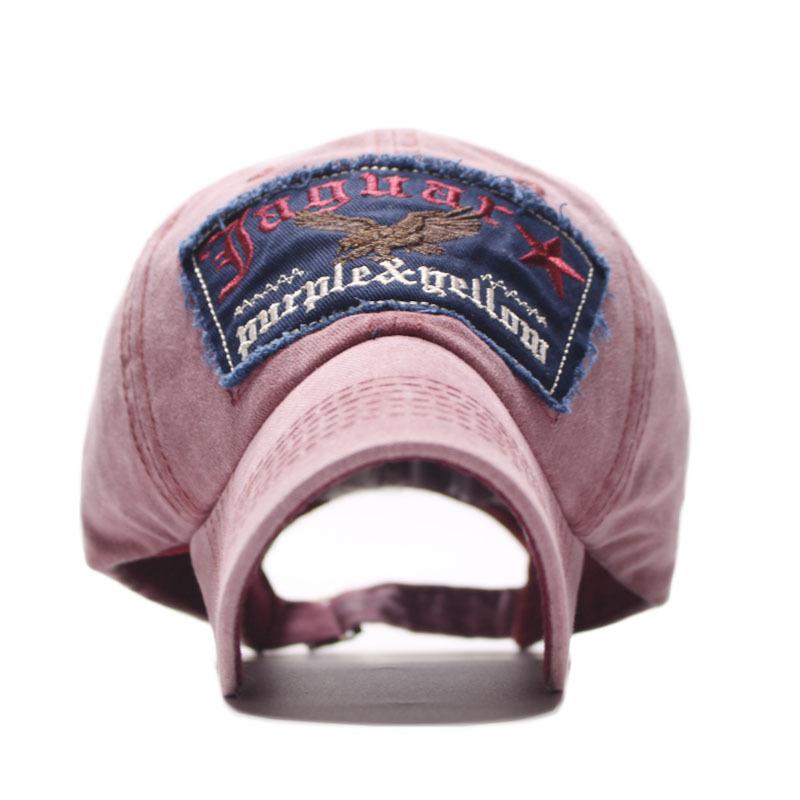 Hot Sale, Denim Baseball Cap Men's and Women's Washed Old Embroidered Letter Spring Cap