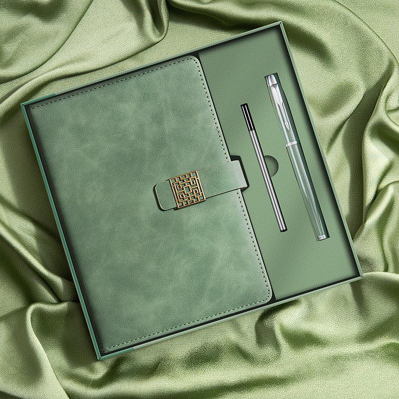 Verdickte Leder-Business-Schnallen-Notizbücher für Konferenzen und Tagebücher