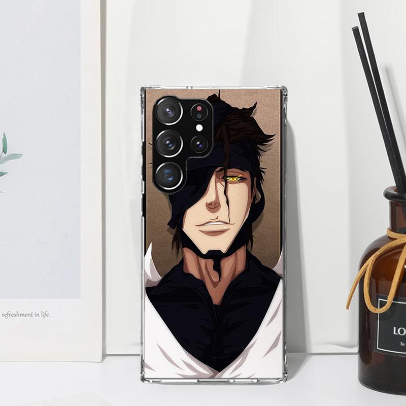 Bleach Aizen Sousuke Phone Case For Samsung Galaxy S26 S25 Edge S24 FE S23 S22 Ultra S21 Plus S20 + Art Fundas Back Cover Galaxy