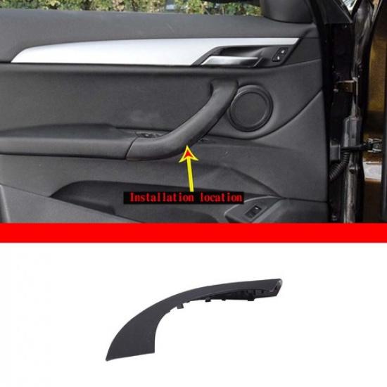 Left Side Inner Door Panel Handle Pull Trim Cover For BMW X1 X2 F39 F48 16-20