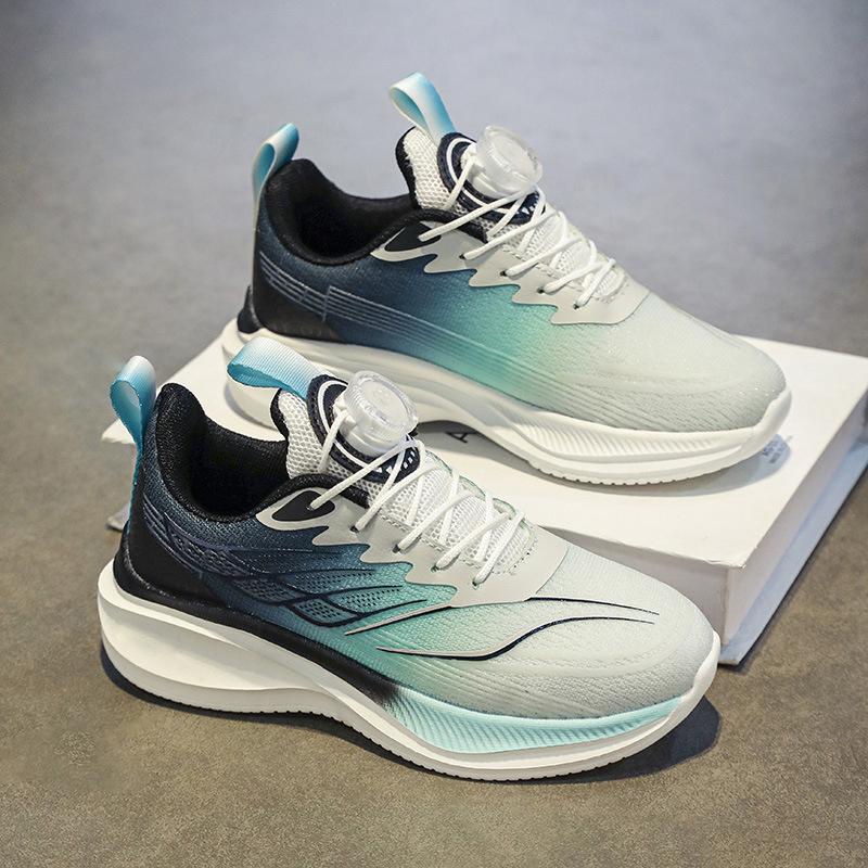 Children's Shoes Boys' Casual Sports Shoes Spring New Breathable Red Rabbit Running Shoes Girls Middle School Children and Primary School Students