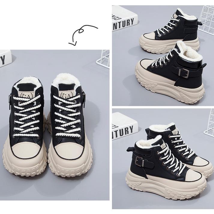 Dámská sportovní obuv Móda Dámské Tenisky Dámské Vysoké Top Podzim Zima Neformální obuv