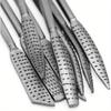 8Pcs/Set Heavy Wood Rasp Riffler File Set - Assorted Files for Rasp Cuts - Wood Shaping Tool