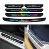 Car Door Plate Sill Scuff Cover Anti Scratch Sticker Protector Guard Accessories