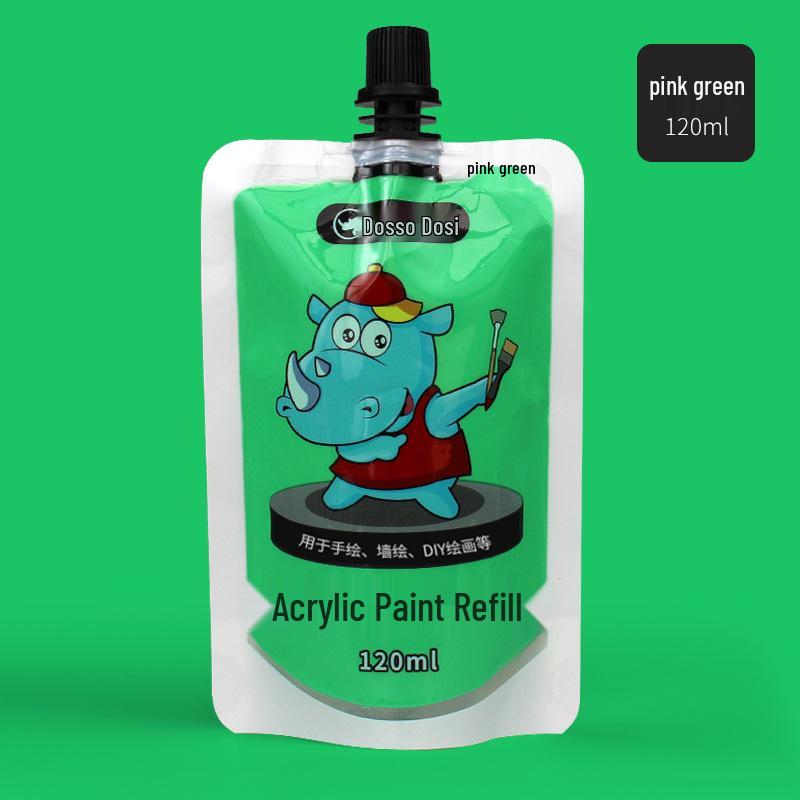 Macaron Color Pinecone Painting Kit with Acrylic Paints, Brushes, and Palette